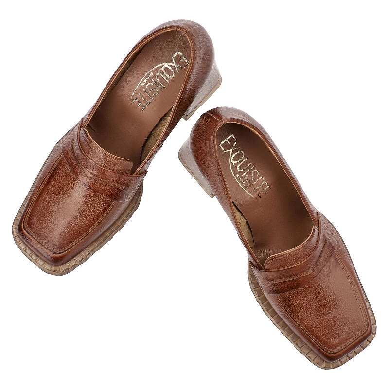 Poltopánky Exquisite - 1422 Koniak Rustik