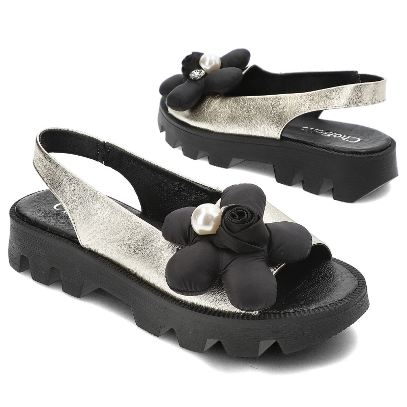 Sandále Chebello - 4390_-467-000-PSK-S323 Złoty