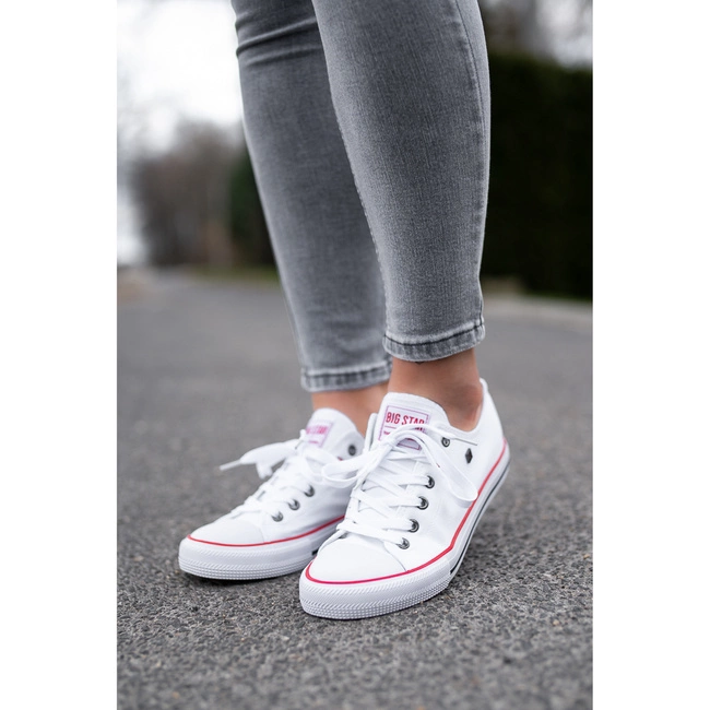 Plátenky Big Star - T274022 101 Biały