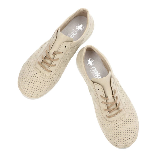 Poltopánky Rieker - 52546-60 Beige