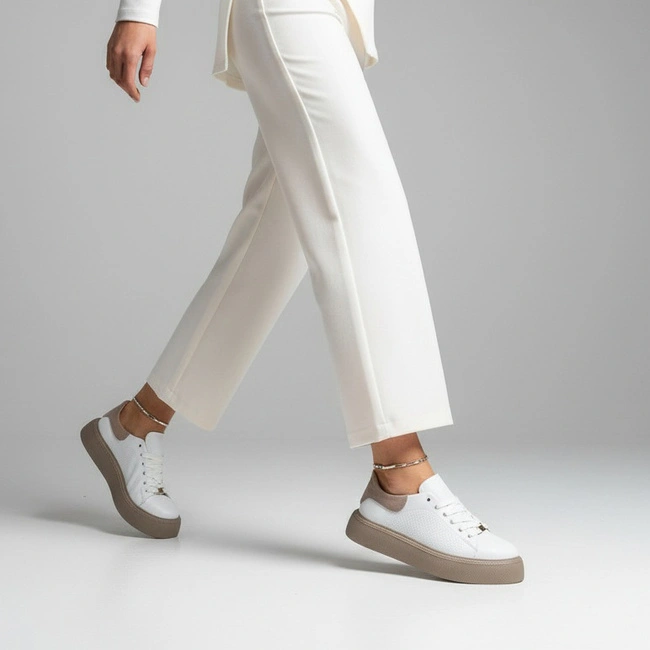 Tenisky FILIPPO - DP7502/26 WH Biały