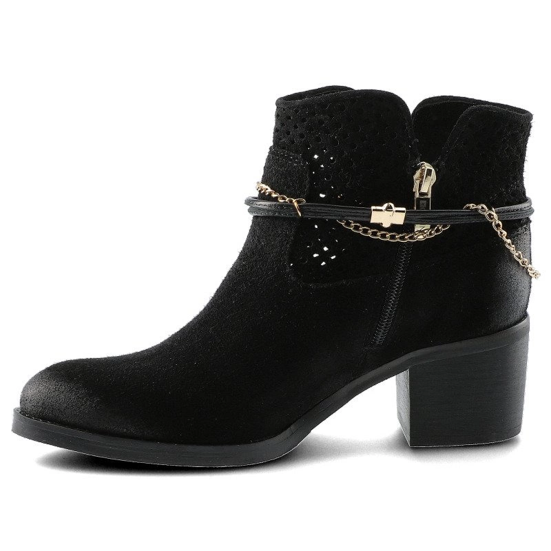 Členkové Topánky Carinii - B5502_-H20-000-000-D51 Czarny