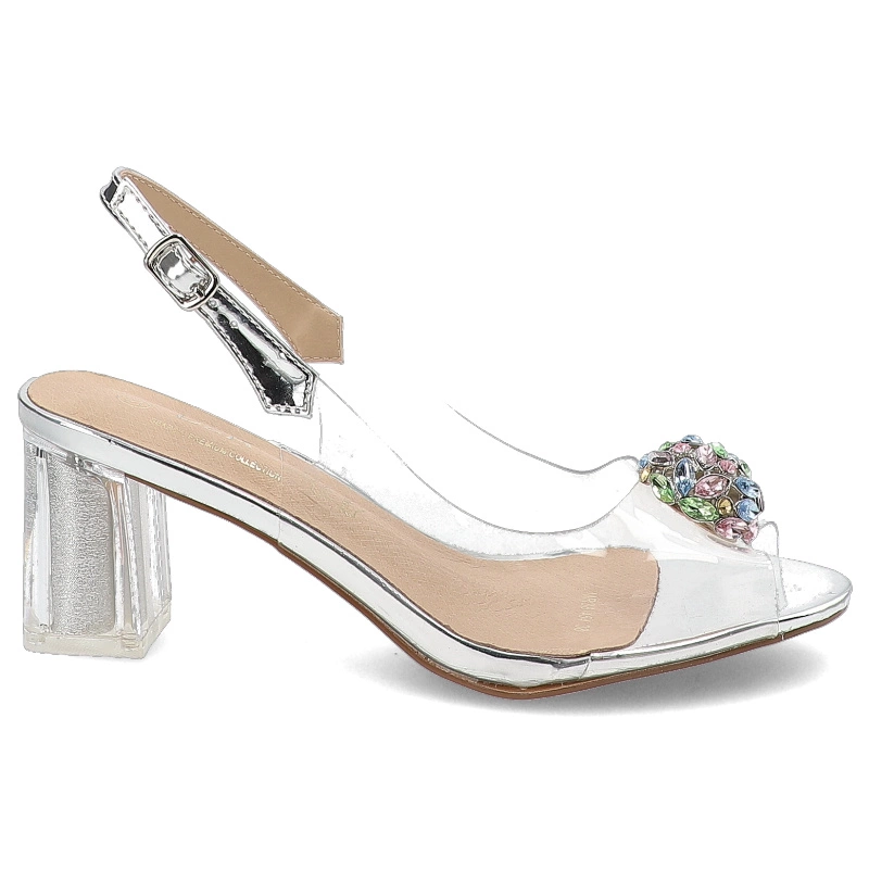 Sandále S.Barski - MR38-454 Silver