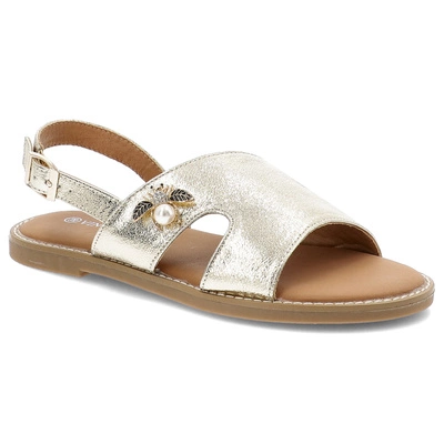 Sandále VINCEZA - 17378 GD Złoty