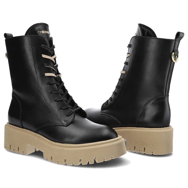 Členkové Topánky Chebello - 2800_-300-000-MIC-S158 Czarny