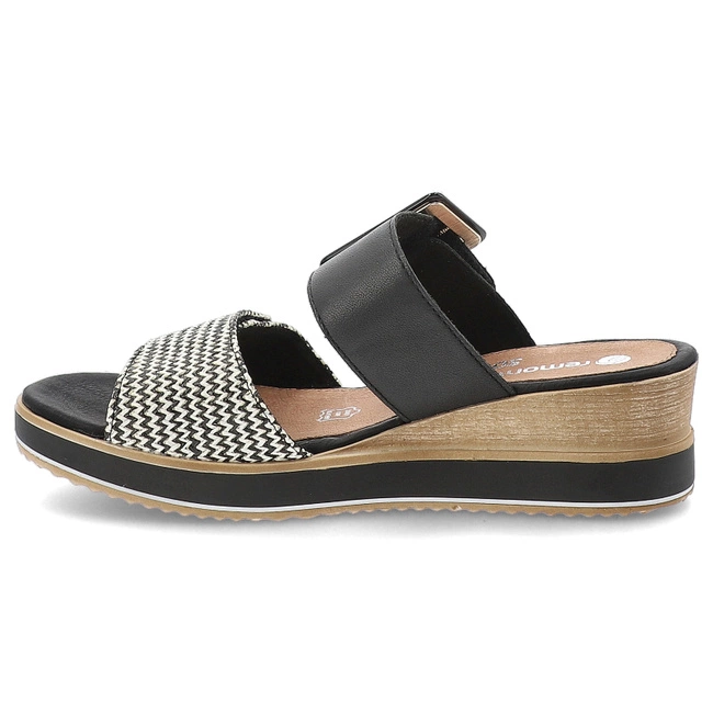Šľapky REMONTE - D6463-03 Black Combination