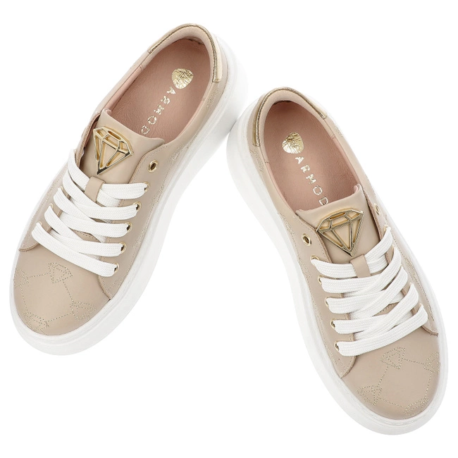 Tenisky ARMODO - 866 Latte Lico/Zł