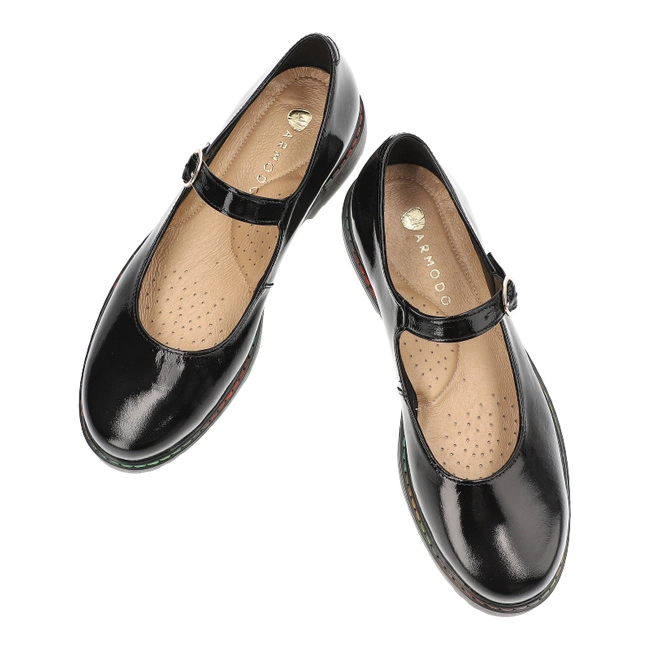 Poltopánky Armodo - 4210/VOGA Czarny Naplak