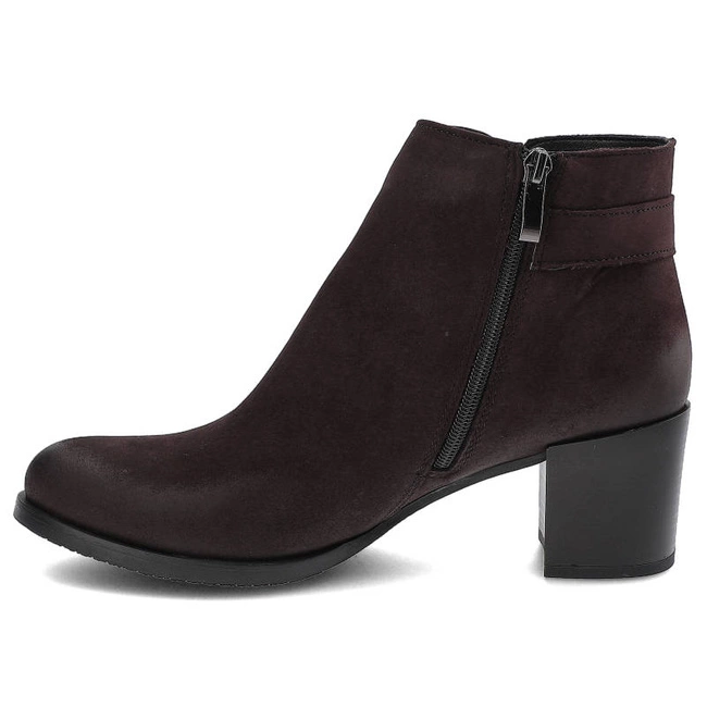 Členkové Topánky Gamis - 3512 Bordo Nubuk