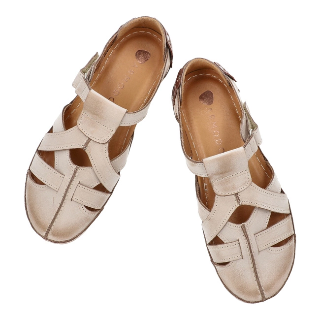 Sandále ARMODO - 74 Beż 211