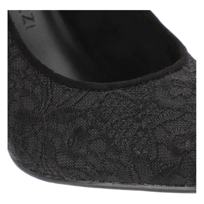 Lodičky Marco Tozzi - 2-22405-20 040 Black Macrame