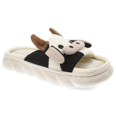 Papuče Filippo - DK6682/24 WH BK Biały/Czarny