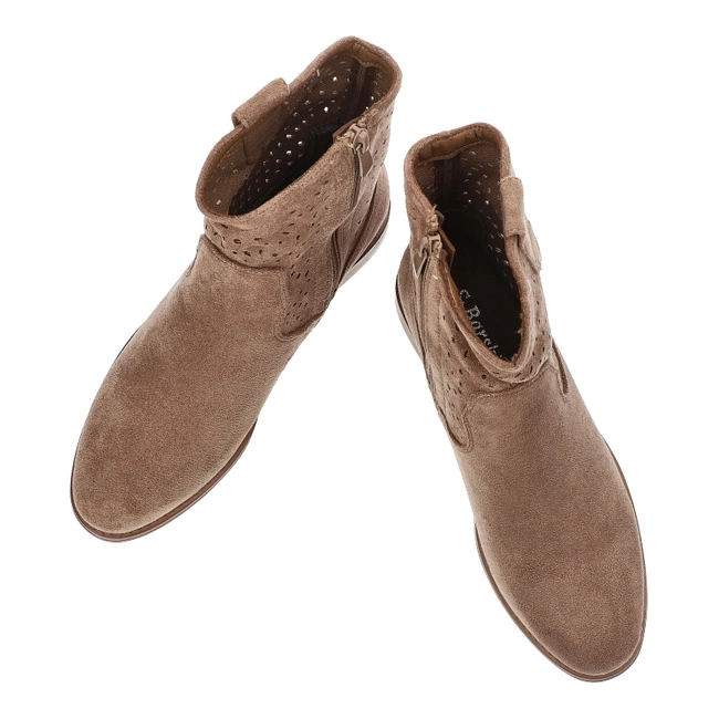 Členkové Topánky S.Barski - HY42-135 Coffee