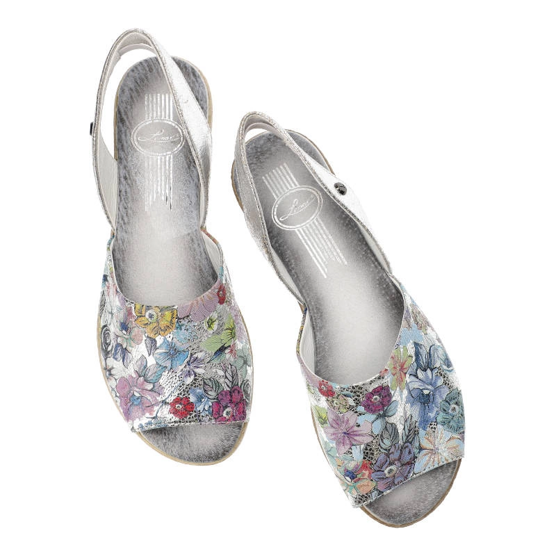 Sandále Lemar - 40062 Flowers+N. Kryszt. Sr