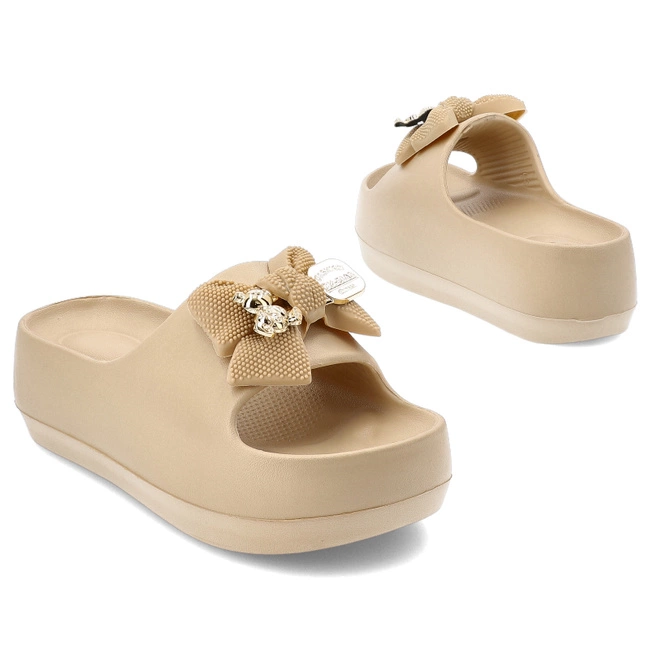 Šľapky FILIPPO - DK7111/25 BE Beżowy