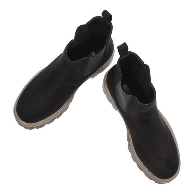 Členkové Topánky Chelsea Big Star - MM274372 Czarny