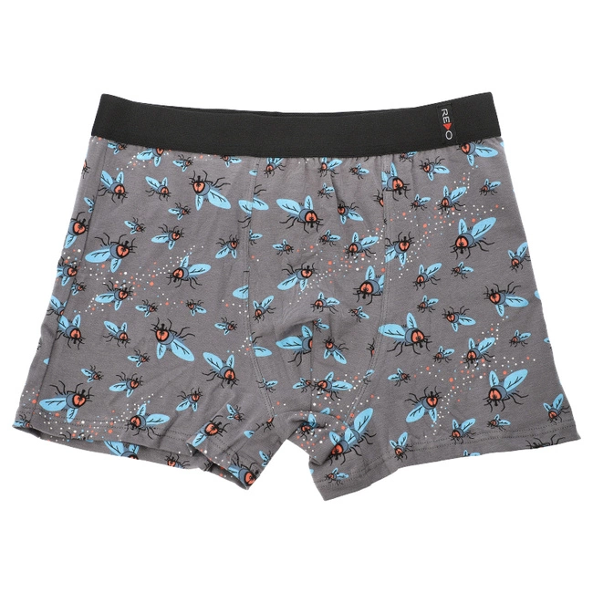 Boxerky REDO - 1BE-827 Grey