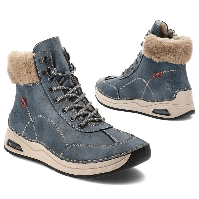 Členkové Topánky RIEKER - 44530-14 Blue