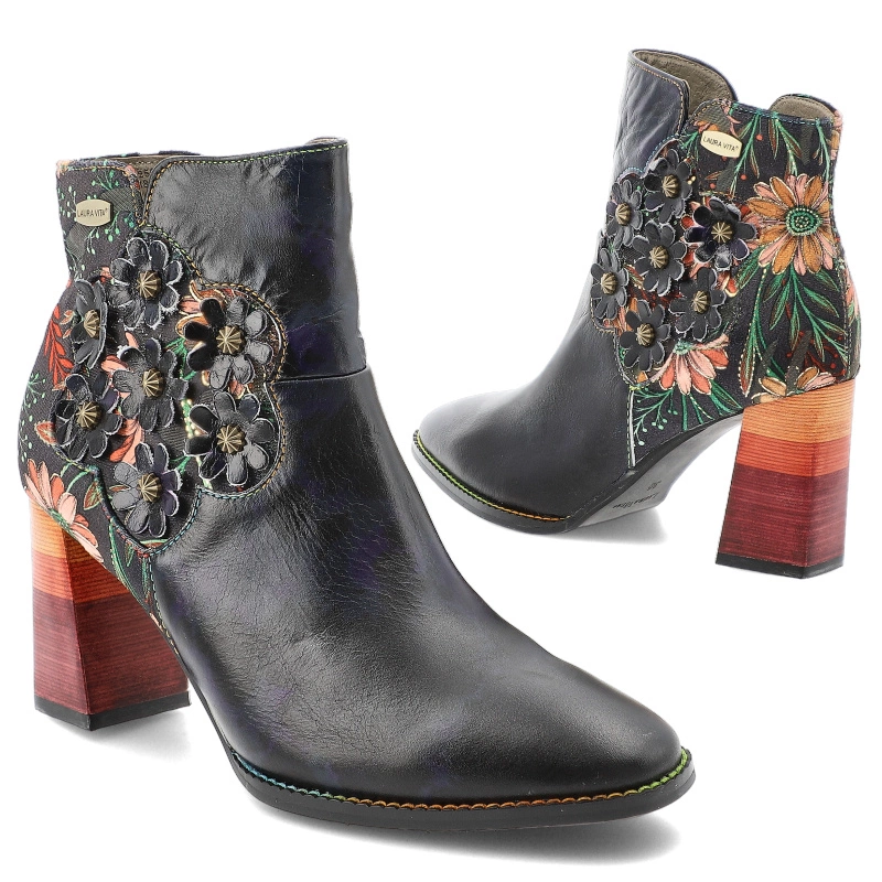 Členkové Topánky LAURA VITA - Olympeo 03 SL2017-3 Noir