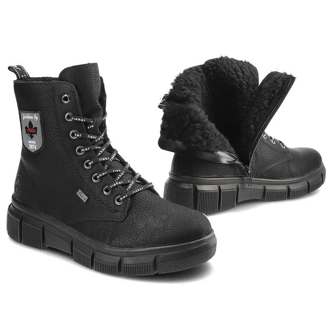 Členkové Topánky Rieker - X3410-00 Czarny