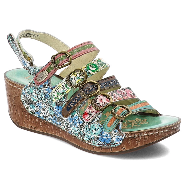 Sandále Laura Vita - Dino 0523 CX1882-5A Turquoise