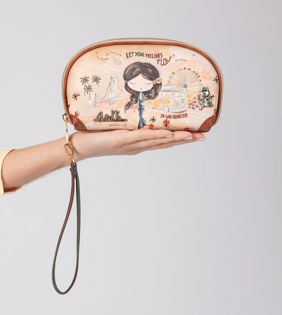 Peňaženka Anekke - 38809-709 Brązowy