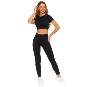 Komplet MORAJ - Top BD1900-508+Legginsy RDL2200-013 Black