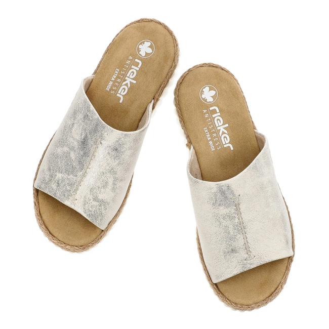 Šľapky Rieker - 69288-60 Beige