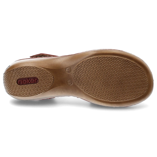 Sandále Rieker - 65964-35 Red