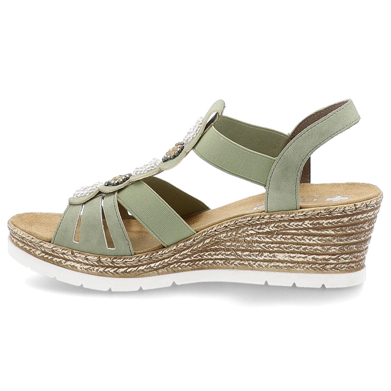 Sandále RIEKER - 619B2-52 Green