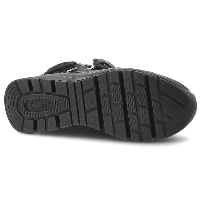 Členkové Topánky RIEKER - 48034-00 Black