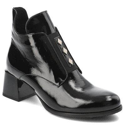 Členkové Topánky Armodo - 60504 Naplak Czarny+Cn.