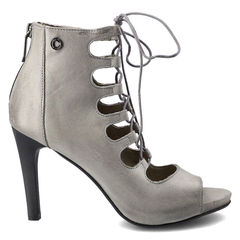 Členkové Topánky Carinii - B3355_-E84-000-000-953 Buewax Grigio