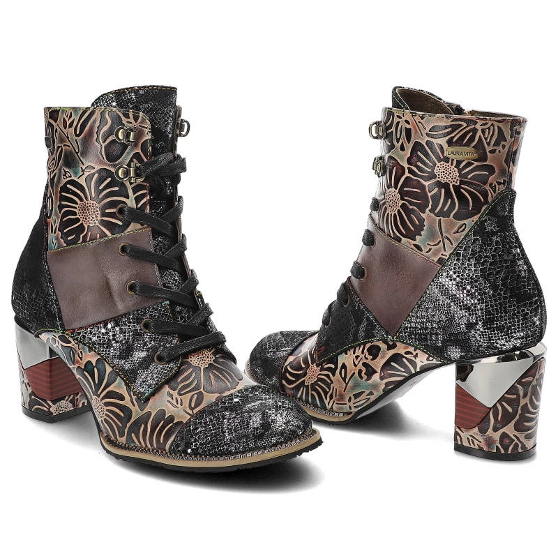 Členkové Topánky Laura Vita - Maevao 02 Acier