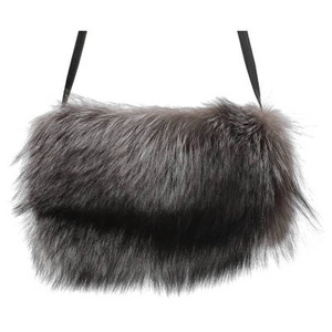 Kabelka Luka-Pelli - T13-4 Mufka Z Naturalnym Futrem Z Lisa