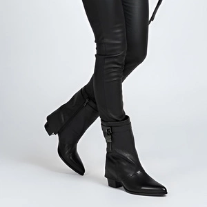 Kovbojky ARMODO - 60567 V.Czarny+Cn.