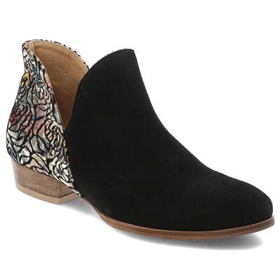 Členkové Topánky Maciejka - 04091-58/00-5 Czarny+Kwiaty