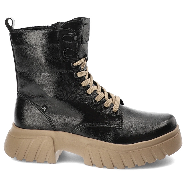 Členkové Topánky Rieker - W1870-00 Black