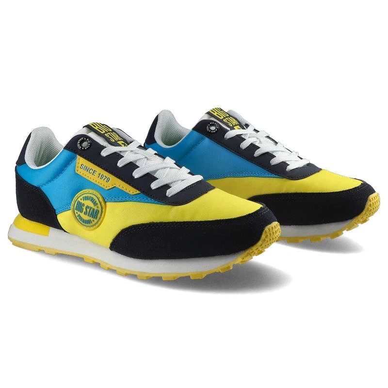 Tenisky Big Star - HH274525 Żółty/Niebieski