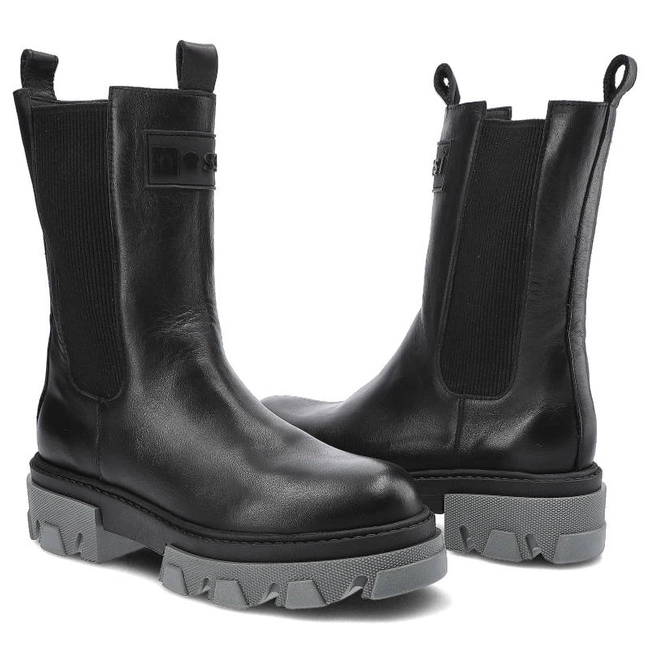 Členkové Topánky Nessi - 21146 Czarny 1