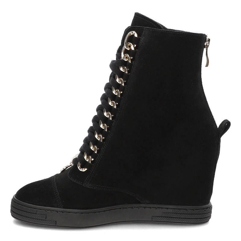 Tenisky Damiss - DS-706 Czarny Welur