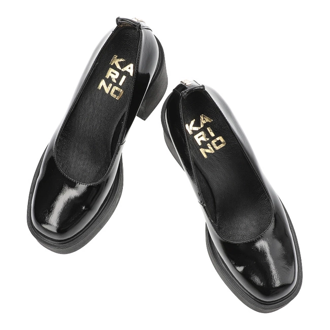 Poltopánky Karino - 5036/090-P Czarny/Naplak