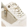 Tenisky Mustang - 1358-313-111 Weiss/Gold