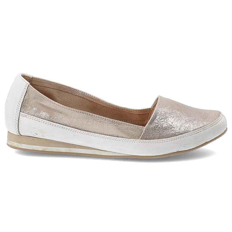 Mókazíny DAMISS - DS 016 Złoty Perłowy