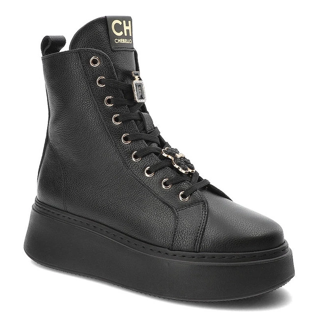 Členkové Topánky Chebello - 4294_-161-000-MIC-S251 Czarny