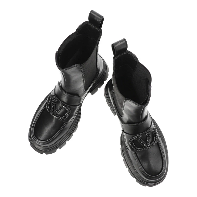 Členkové Topánky S.Barski - MR880-072 Black