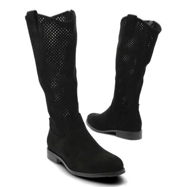 Čižmy S.Barski - HY42-139 Black