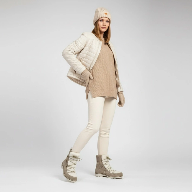 Členkové Topánky Kampa - Z652 Beż 612/510