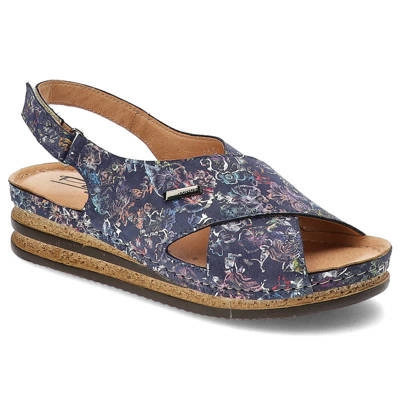 Sandále Pollonus - 5-1514-005 Kwiaty P69