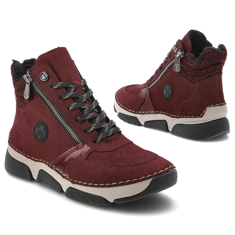 Členkové Topánky RIEKER - 45960-35 Red
